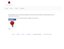 Tablet Screenshot of bushidoalfeld.de